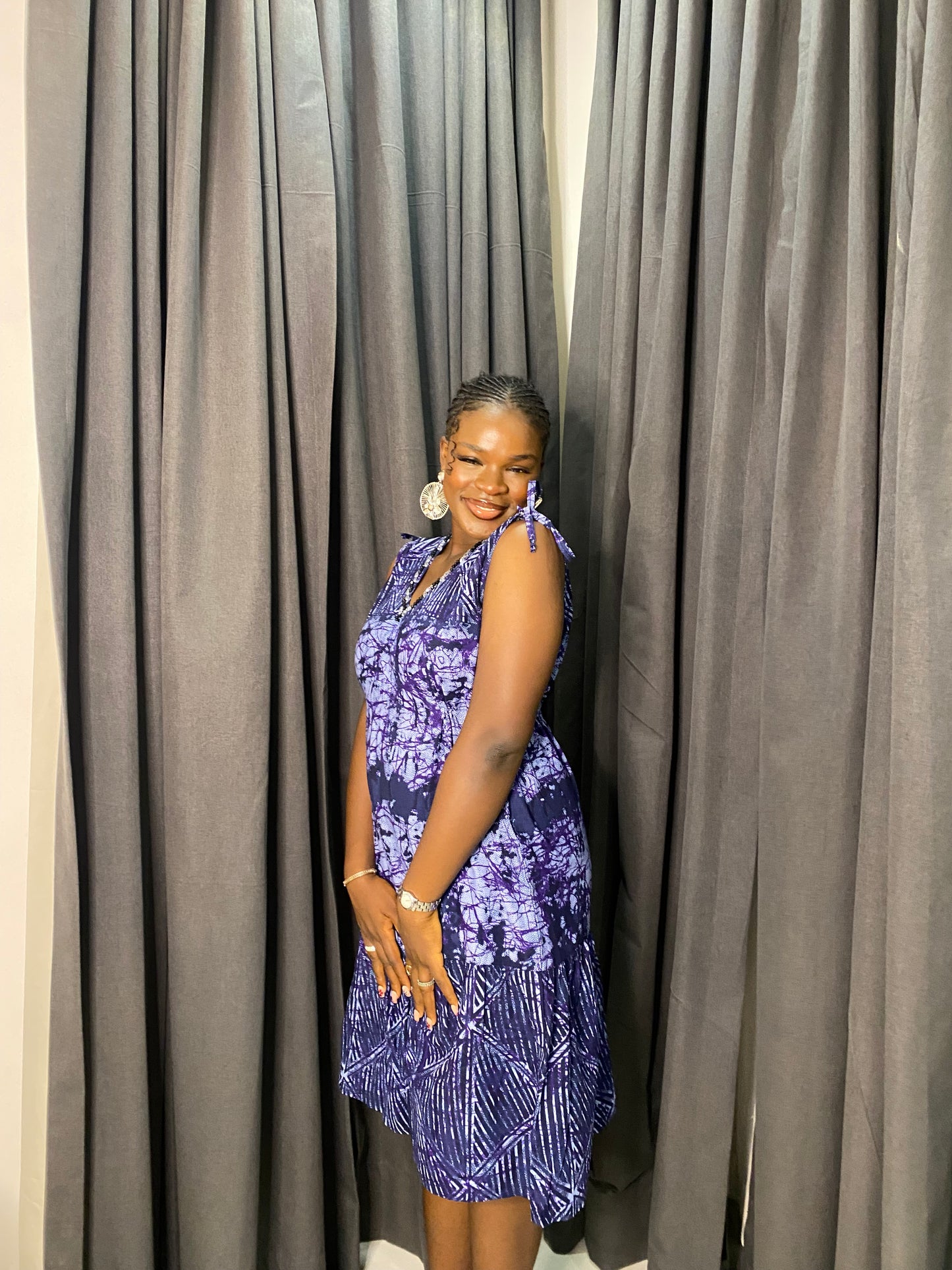 The Viola Sky Dress