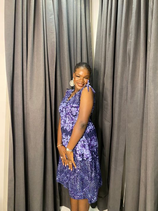 The Viola Sky Dress