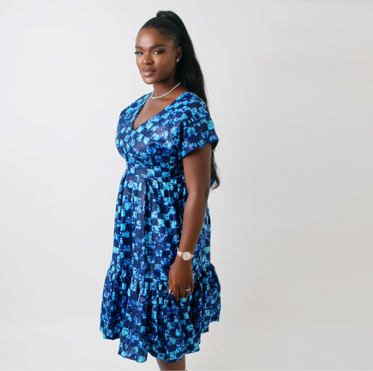 Ocean Breeze Midi Dress