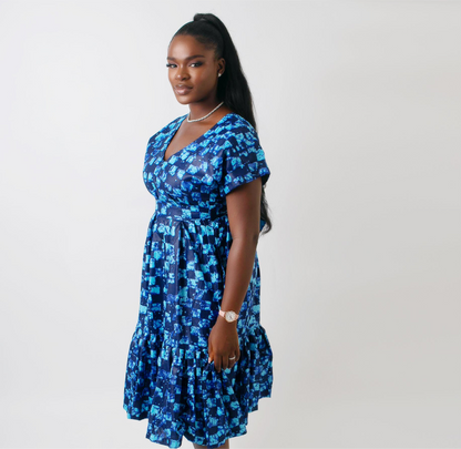 Ocean Breeze Midi Dress