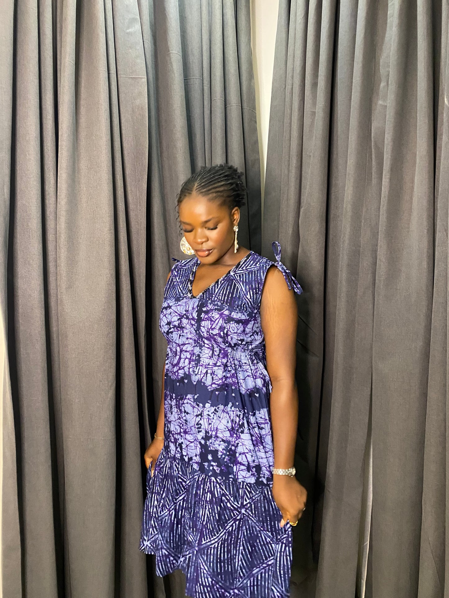 The Viola Sky Dress